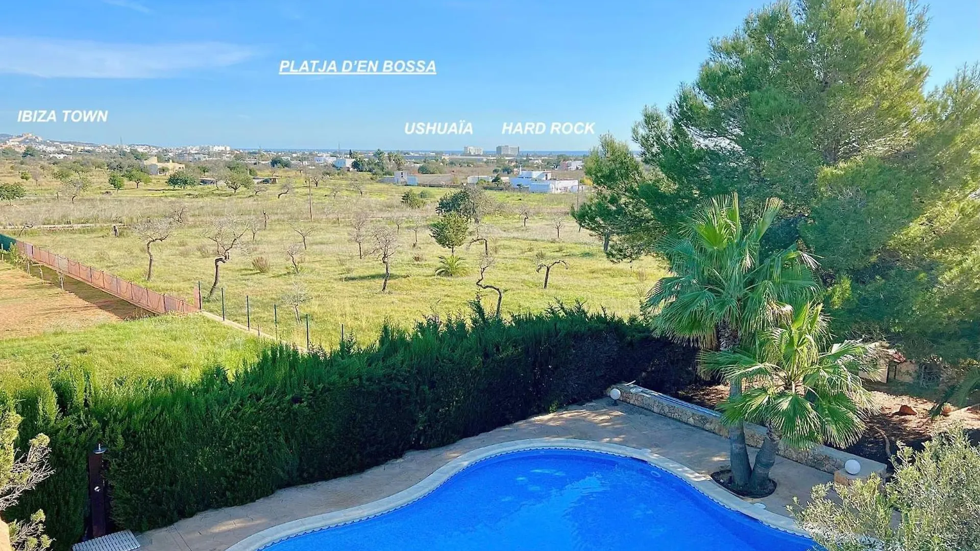 Sant Jordi de ses Salines Inibiza Villas - Villa Oasis  Sant Jordi de ses Salines
